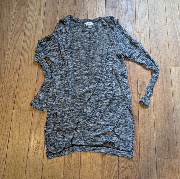 Old Navy Sweaters - Women's Old Navy Heather Gray Long Sleeve Open Front Cardigan Size Medium
